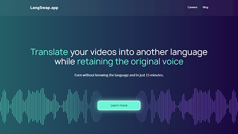 Langswap.app - a video translator tool