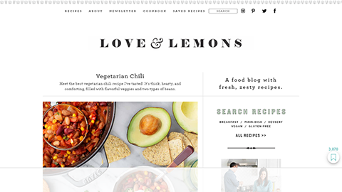 Love and Lemons Meal Planner