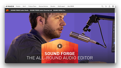 Magix SOUND FORGE