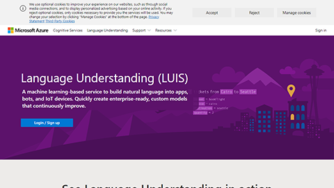 Microsoft LUIS (Language Understanding Intelligent Service)