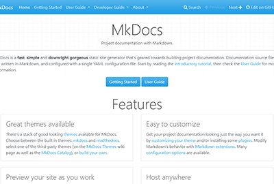 MkDocs