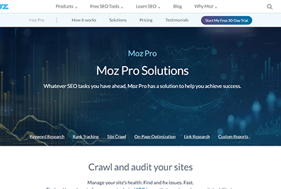 Moz Pro Site Crawl