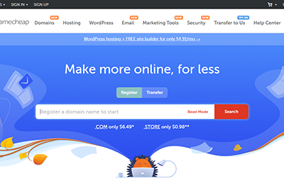 Namecheap Domain Name Search