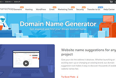 Namecheap Name Generator