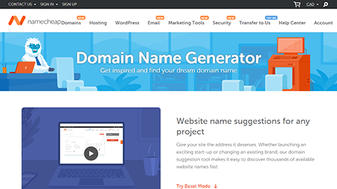 Namecheap Name Generator