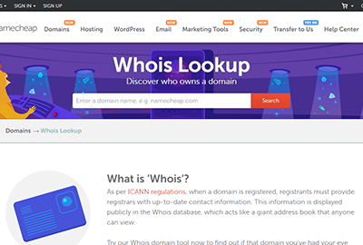 Namecheap WHOIS