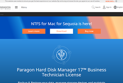 Paragon Hard Disk Manager