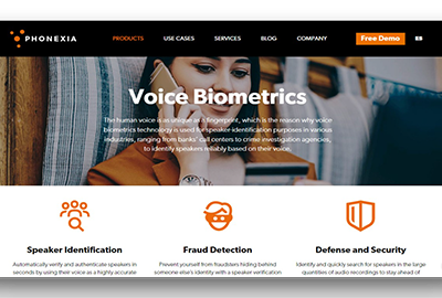 Phonexia Voice Biometrics