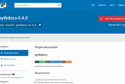 PytkDocs