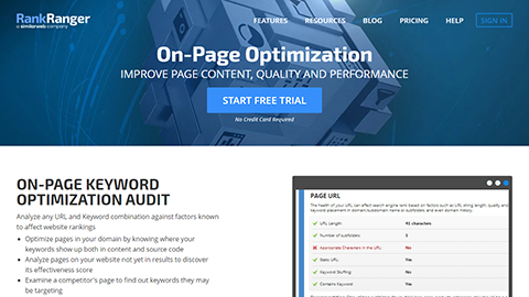 RankRanger On-Page Optimization