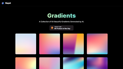 Rayst Gradients