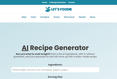 Recipes By AI