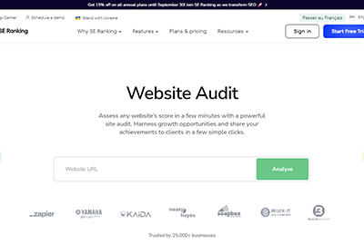 SE Ranking Website Audit