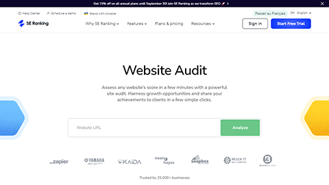 SE Ranking Website Audit