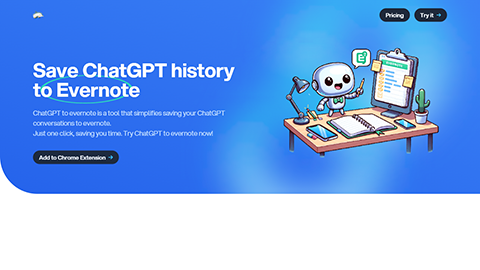 Save ChatGPT history to Evernote