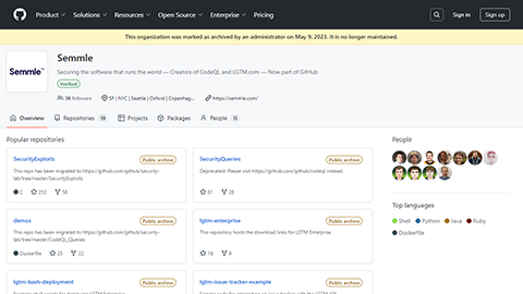 Semmle (GitHub Security Lab)