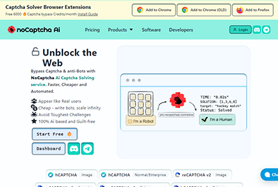 noCaptcha: Automatic CAPTCHA Solver