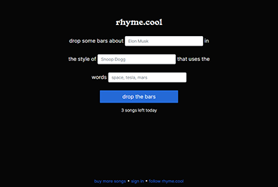 rhyme.cool