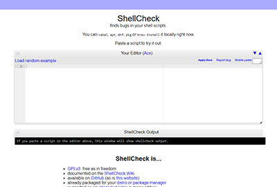 ShellCheck