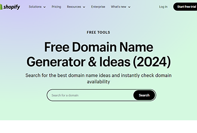 Shopify Domain Name Generator