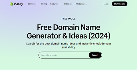 Shopify Domain Name Generator