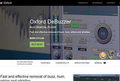 Sonnox Oxford DeBuzzer