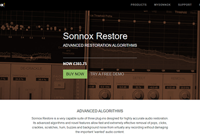 Sonnox Restore