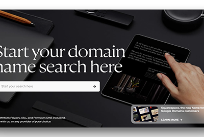 Squarespace Domain Search