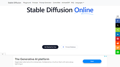 Stable Diffusion Online