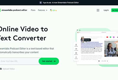 Streamlabs Podcast Editor