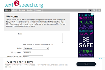 Text2Speech.org