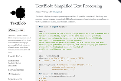 TextBlob
