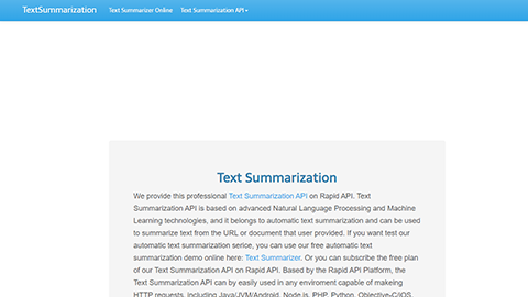 TextSummarization.net