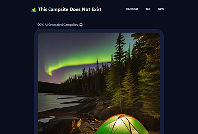 This Campsite Does Not Exist