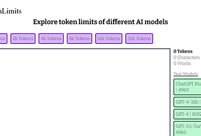 Tokenlimits