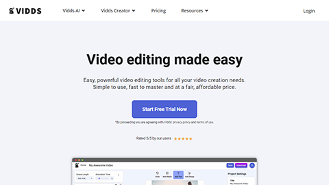 Vidds Online Video Editor