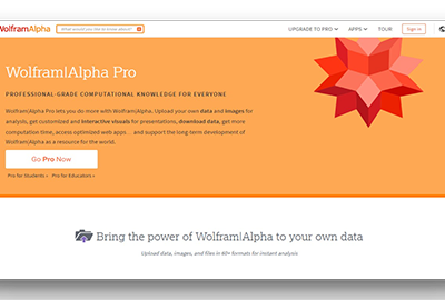 Wolfram Alpha Pro