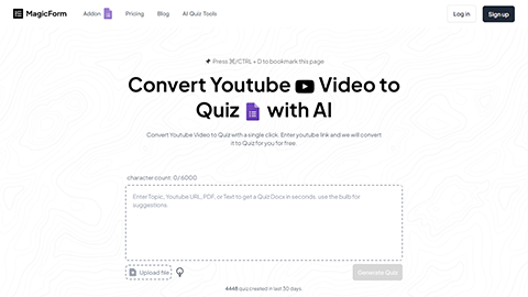 Youtube to Quiz by MagicForm