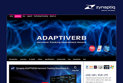 Zynaptiq ADAPTIVERB