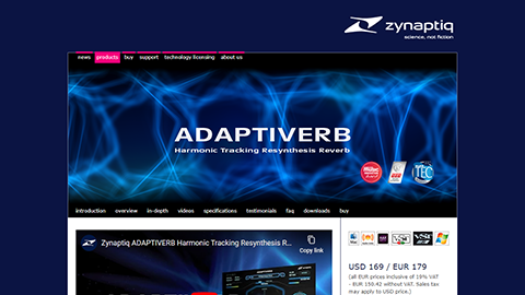 Zynaptiq ADAPTIVERB